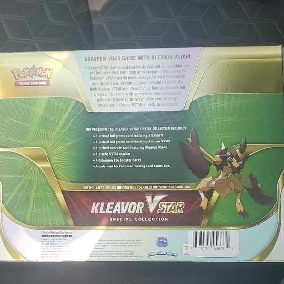 pokémon trading card game: kleavor vstar special collection Amazon.com: Pokemon TCG: Kleavor VSTAR Collection Box : Toys & Games main image 0
